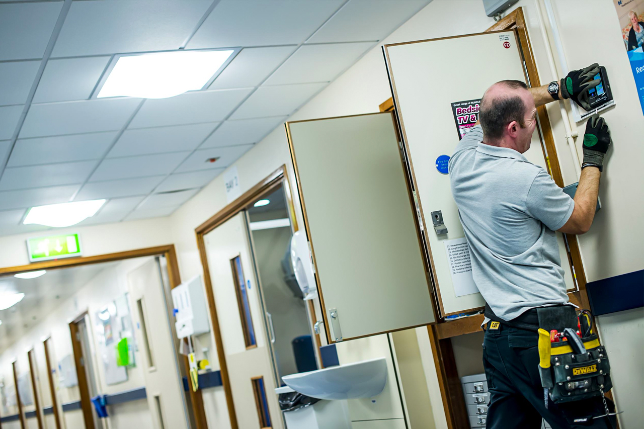 energy efficiency upgrades for hospital via framework